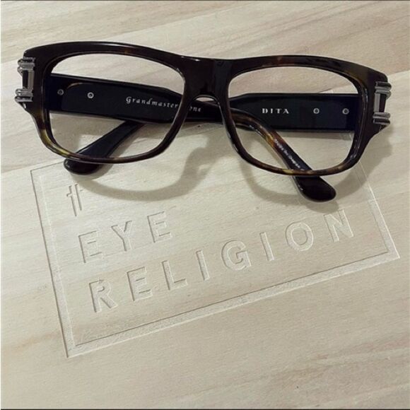 DITA Grandmaster One Tortoise Optical Glasses - Picture 1 of 2